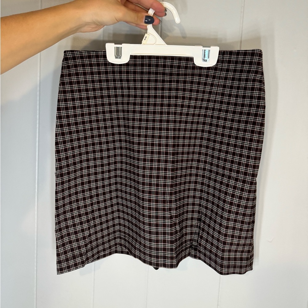 Urban outfitters gingham plaid skirt - size small , BRAND NEW NEVER WORN